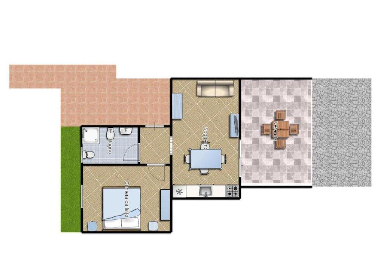Appartamento Mare Olbia - Murta Maria Екстериор снимка